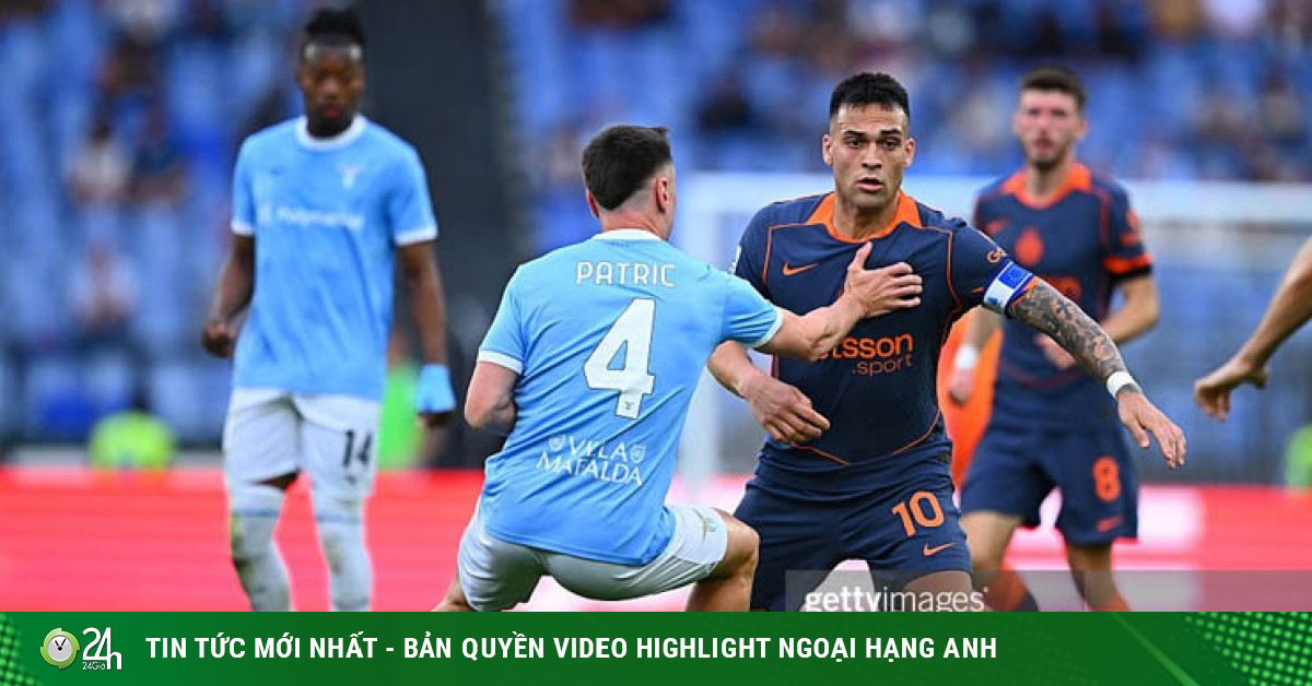 Kết quả bóng đá Lazio - Inter Milan: 3 bàn thăng hoa, thẻ đỏ cay đắng (Serie A)