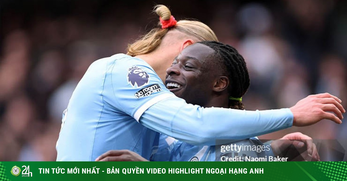 Man City thắng đậm "ảo" gây áp lực Arsenal, Doku gánh đội giỏi không kém Haaland
