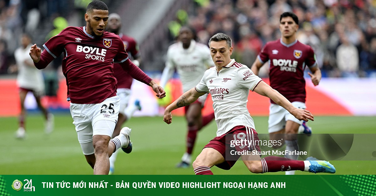 Video bóng đá West Ham - Arsenal: Kịch tính không thể rời mắt (Ngoại hạng Anh)