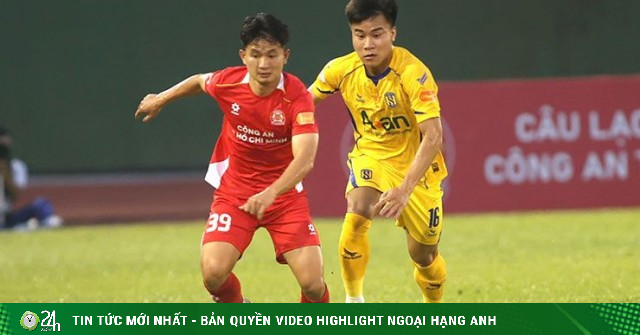 Video bóng đá Công an TP.HCM - SLNA: Phút bùng nổ của Tiến Linh, ngược dòng đẳng cấp (V-League)