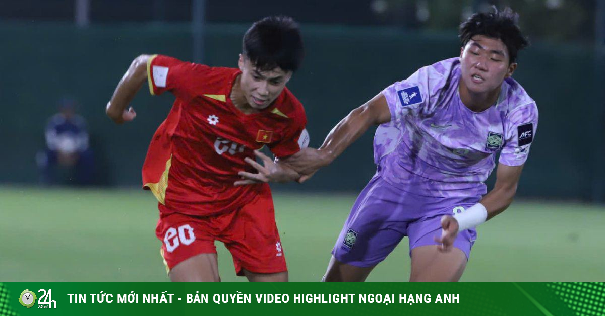 Video bóng đá U17 Việt Nam - U17 Hàn Quốc: Sỹ Bách tỏa sáng, tiếc nuối phút cuối (U17 châu Á)