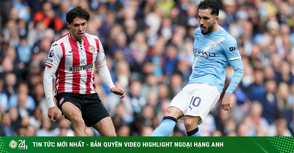 Video bóng đá Man City - Brentford: Chủ nhà gặp khó (Ngoại hạng Anh)