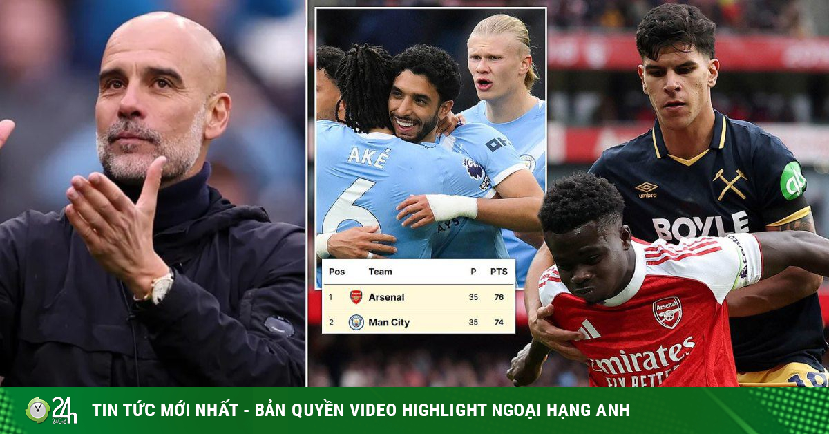 Guardiola công khai cổ vũ West Ham cản bước Arsenal, mơ về "ngày đẹp nhất mùa giải"