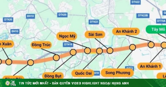 Giá nhà đất dọc tuyến đường sắt đô thị số 5, Hà Nội tăng nhiệt