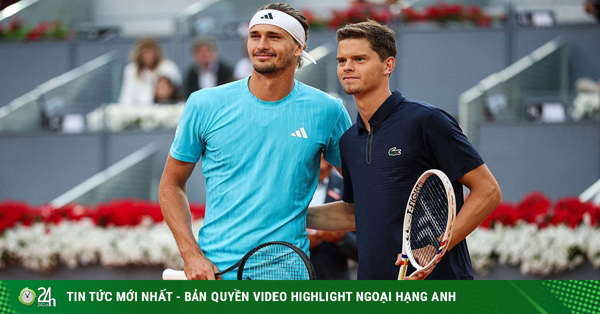 Video tennis Blockx - Zverev: Set 1 tốc hành, xuất sắc ghi danh (Rome Masters)