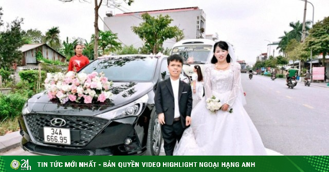 Chàng trai 1m30 vượt 400km cưới cô gái Nghệ An sau 8 năm yêu