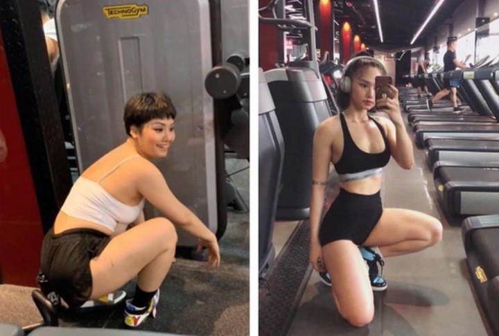Tôi áp mình vào những chế độ tập có cường độ tập rất cao. Tôi muốn có sự công nhận của mọi người. Tôi nghĩ con gái hay con trai, ai cũng muốn mình đẹp trong mắt mọi người, Miu Lê từng nói.