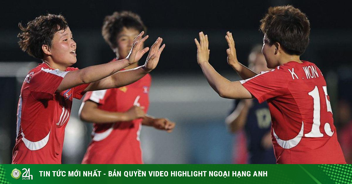 Video bóng đá nữ U17 Triều Tiên - U17 Thái Lan: Áp đảo hoàn toàn, vùi dập đối thủ (U17 châu Á)