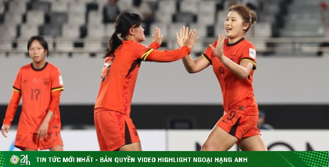 Video bóng đá nữ U17 Trung Quốc - U17 Ấn Độ: Bùng nổ sau 38 phút, lấy vé World Cup (U17 châu Á)