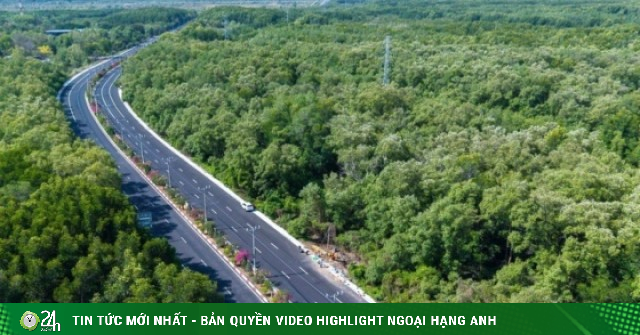Cận cảnh đường xuyên rừng ngập mặn TP.HCM được đề xuất mở rộng lên 10 làn xe