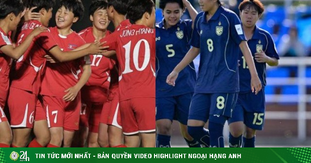 Trực tiếp bóng đá U17 nữ Triều Tiên - U17 nữ Thái Lan: Khó cản nhà ĐKVĐ (U17 châu Á)