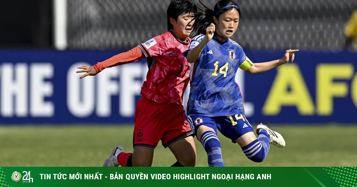 Trực tiếp bóng đá U17 nữ Nhật Bản - U17 nữ Hàn Quốc: Đại chiến khó lường (U17 nữ châu Á)