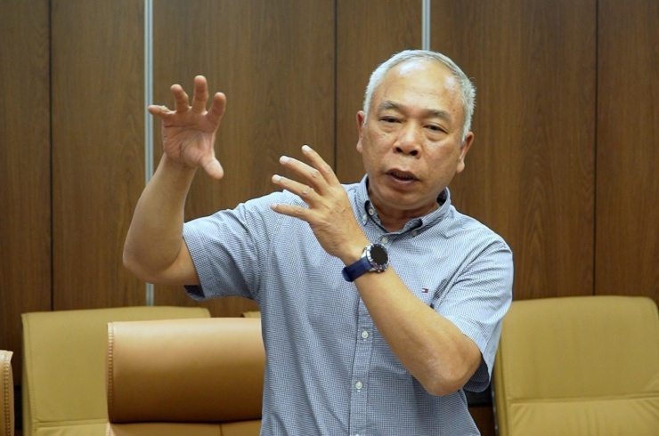 Ông Đinh Tiến Sang, đại diện chủ đầu tư