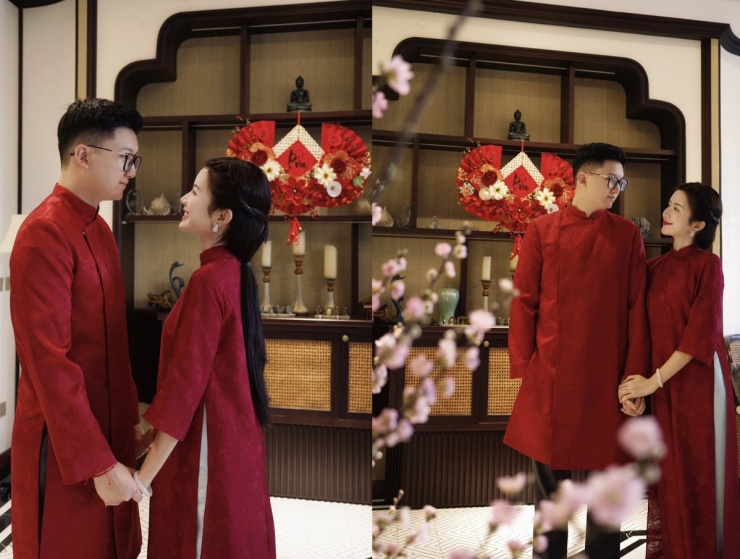 Ngọc Huyền bên ông xã là cháu NSƯT Chí Trung
