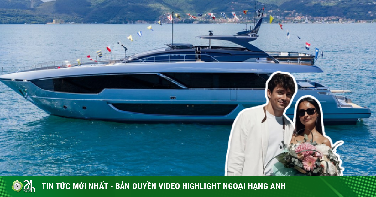 Siêu sao F1 vừa cưới vợ xinh như hoa, đã tậu ngay siêu du thuyền 390 tỷ đồng