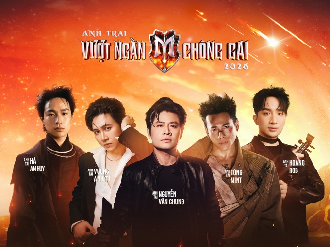 Các anh tài sẵn sàng bước vào cuộc đua.