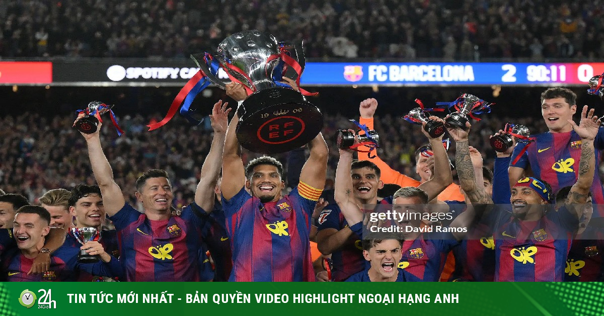 Vô địch chưa đủ, Barcelona của Flick còn tham vọng phá loạt kỷ lục
