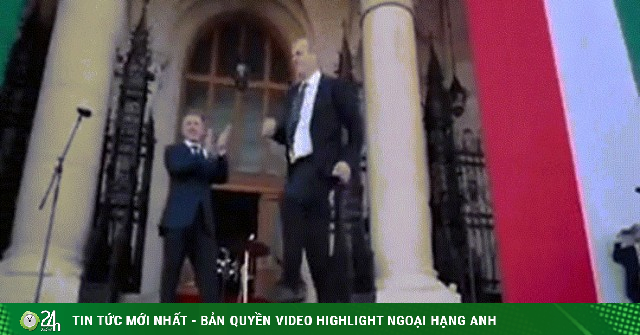 Tân Bộ trưởng Y tế Hungary gây sốt với màn nhảy ăn mừng sôi động