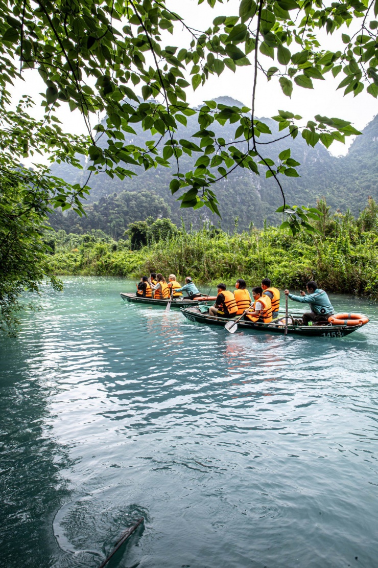 Màu xanh này không bao phủ toàn bộ mà chỉ ở một số đoạn trong hành trình tuyến 3.
