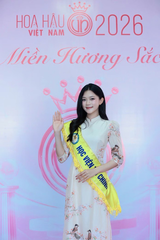 Chân dung Hoa khôi Học viện Tài chính gây chú ý khi ứng tuyển Hoa hậu Việt Nam 2026 - 2