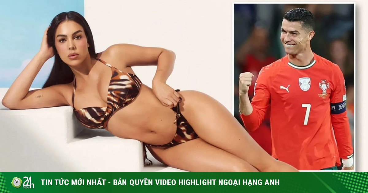 Bạn gái Ronaldo diện bikini quyến rũ, tiếp lửa CR7 săn kỷ lục World Cup