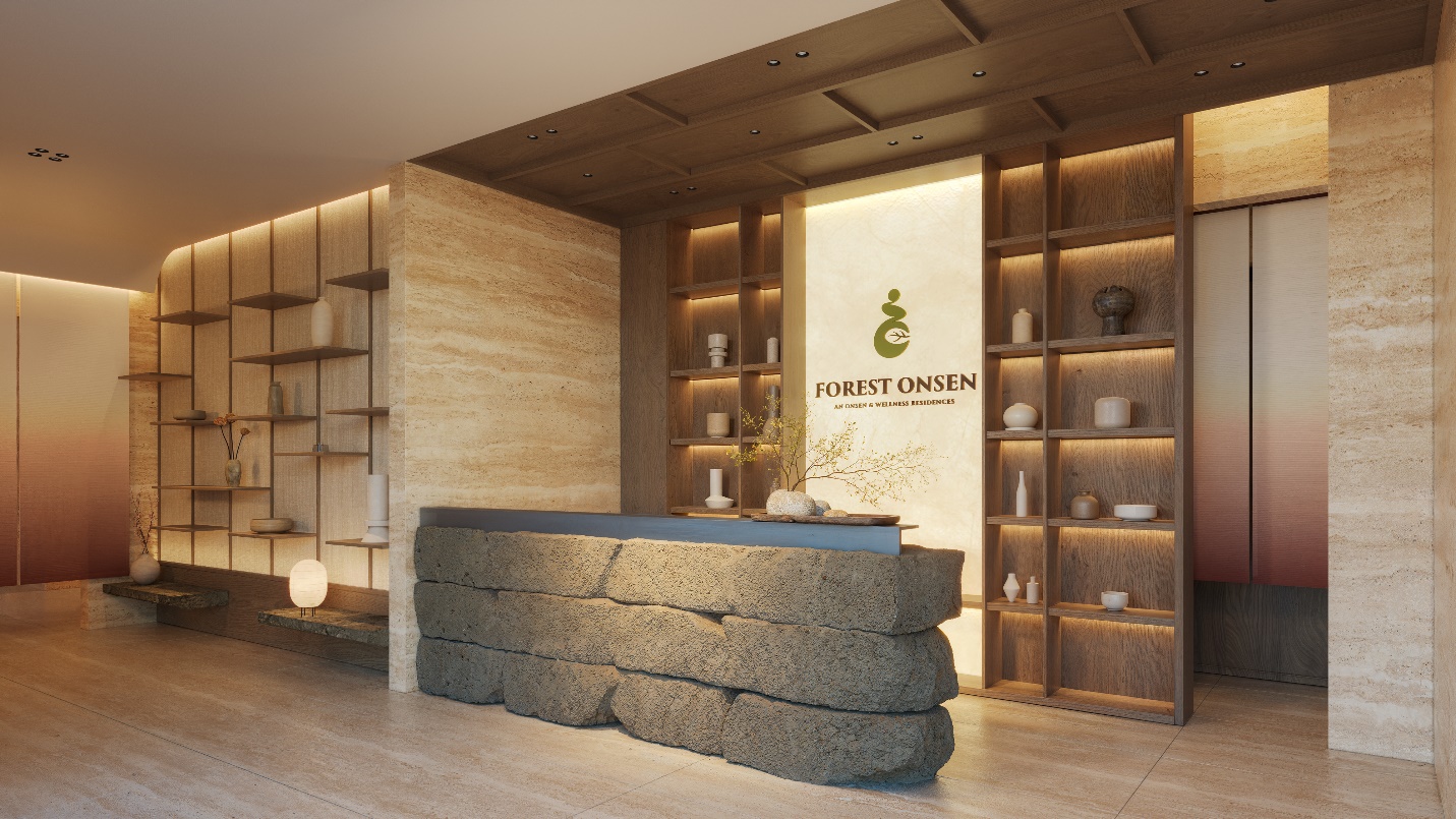Sảnh đón Onsen Clubhouses