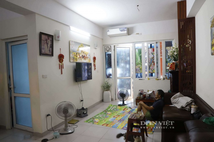 Hình ảnh bên trong căn hộ 704 rộng khoảng hơn 50m2 của gia đình chị Ngọc Lan.