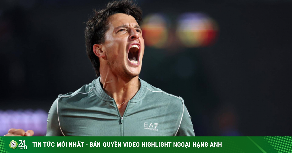 Darderi & "cơn điên" ở Rome Open: Hủy diệt truyền nhân Nadal nhờ ly cà phê