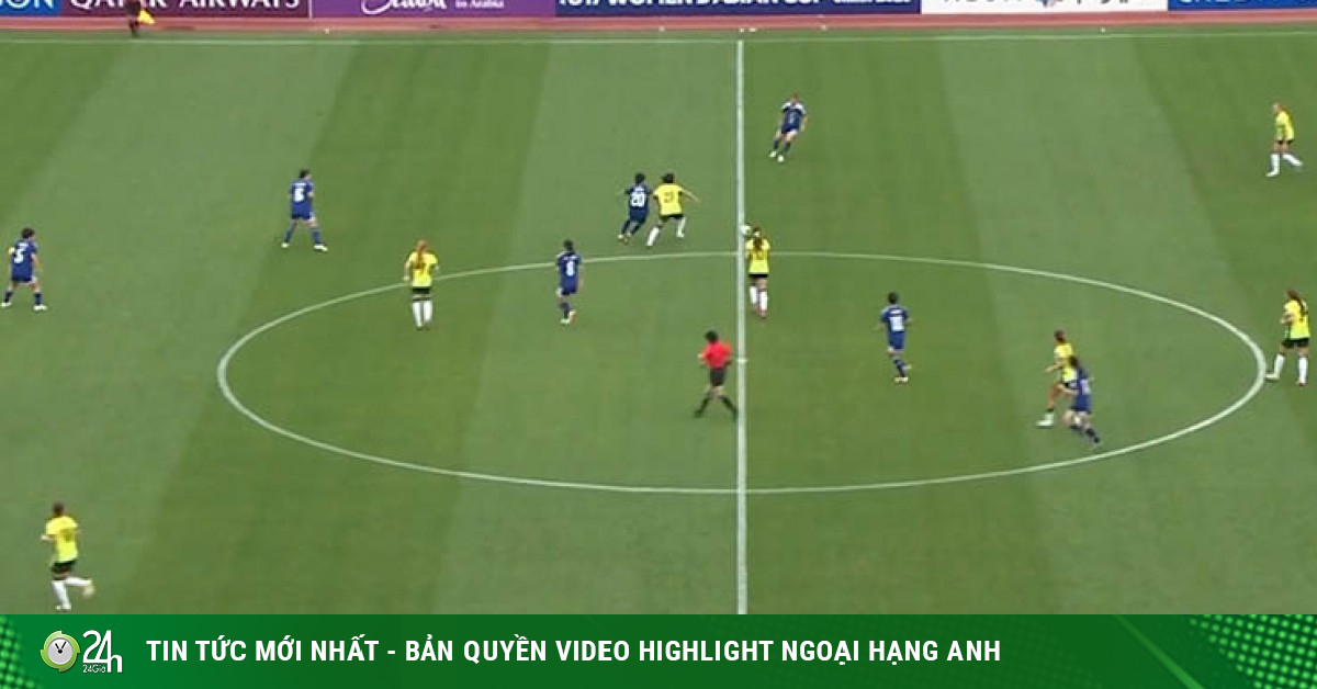 Video bóng đá U17 nữ Nhật Bản - U17 nữ Australia: 4 bàn áp đảo, đoạt vé chung kết (U17 nữ châu Á)