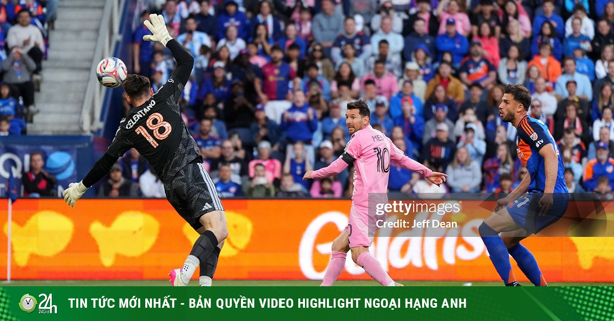 Video bóng đá Cincinnati - Inter Miami: Messi mở điểm, phạt đền tai hại (MLS)