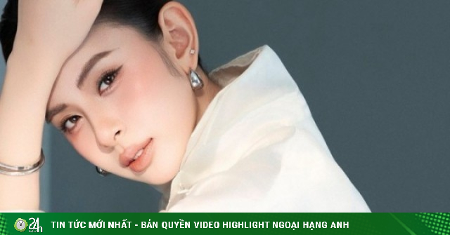 'Dâu hào môn' Hương Liên diện cả cây trắng sang trọng, đẳng cấp