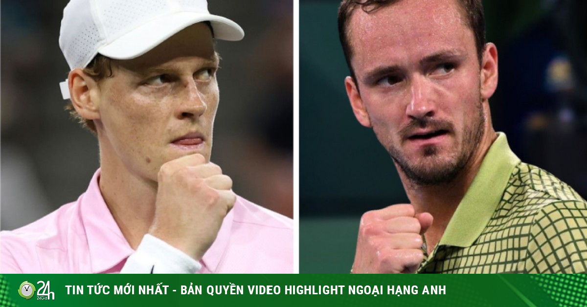 Bán kết tennis đỉnh cao Rome Open: Sinner đại chiến Medvedev, Ruud đụng “hiện tượng” Darderi