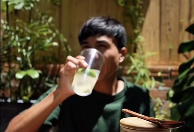 Tài khoản Facebook "Bơ thực vật" hướng dẫn người xem uống chanh muối "chữa bách bệnh". Ảnh chụp màn hình