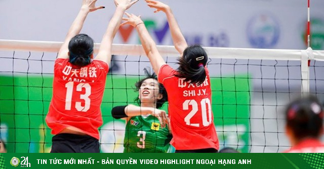 Kết quả bóng chuyền VTV Bình Điền Long An - Jiangsu: Ngang ngửa 2 set đầu, khác biệt đẳng cấp