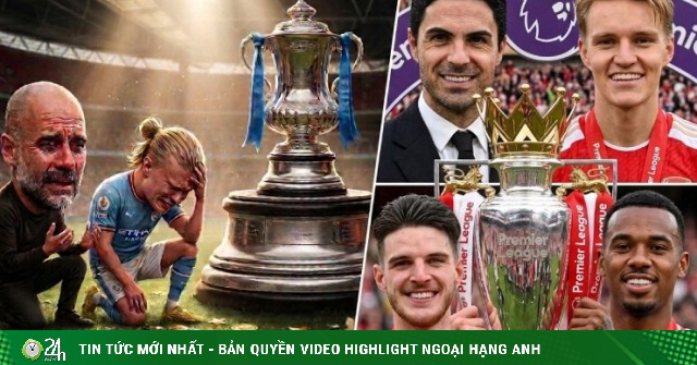 Thảm họa với Man City - Chelsea nếu hụt FA Cup, Arsenal ghi mưa bàn thắng đón cúp vô địch