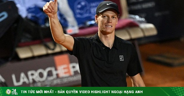 Nóng nhất thể thao sáng 16/5: Sinner chỉ trích lịch thi đấu ở Rome Open