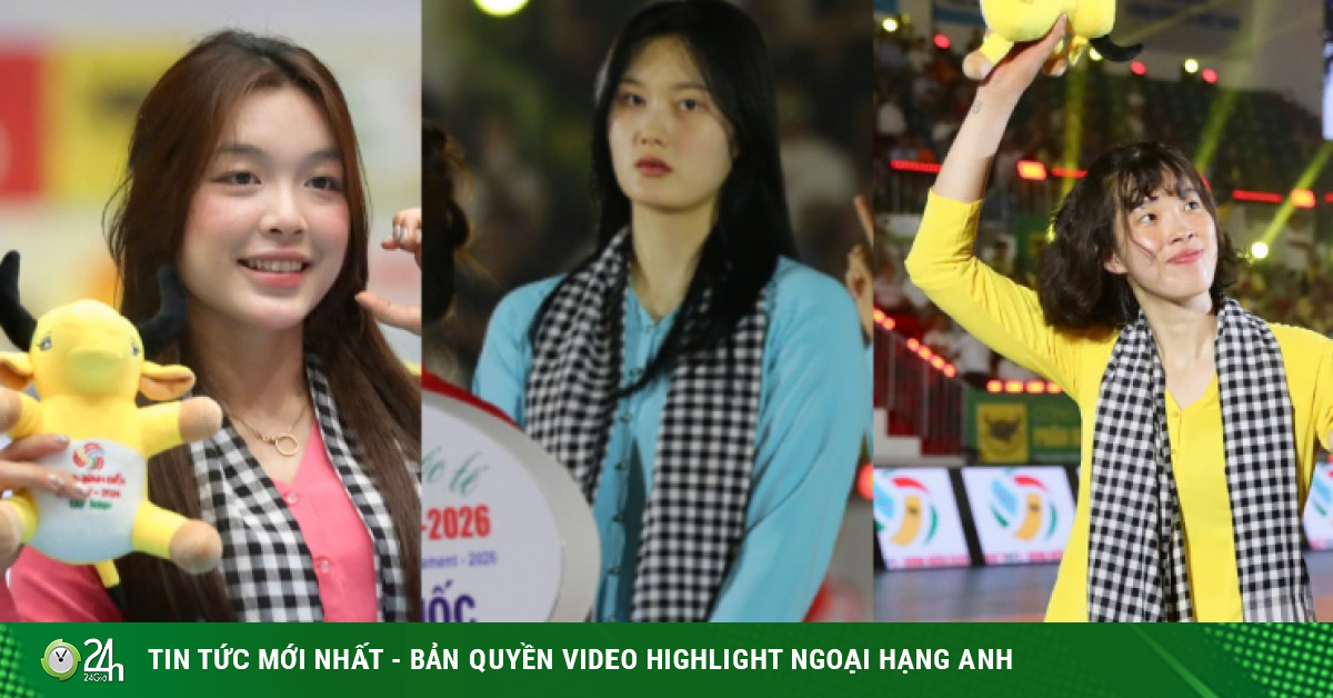 Rực rỡ bóng chuyền cúp VTV: Dàn "hoa khôi" mặc áo bà ba khoe nhan sắc nổi bật