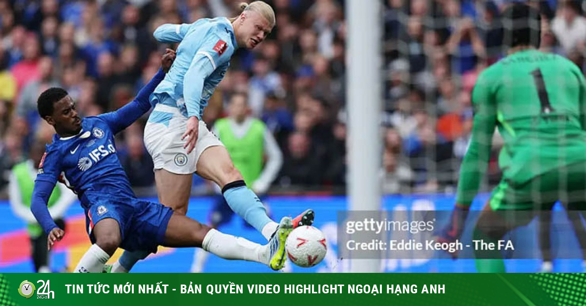 Kết quả bóng đá Chelsea - Man City: Haaland - Semenyo định đoạt ngôi vương (Chung kết FA Cup)