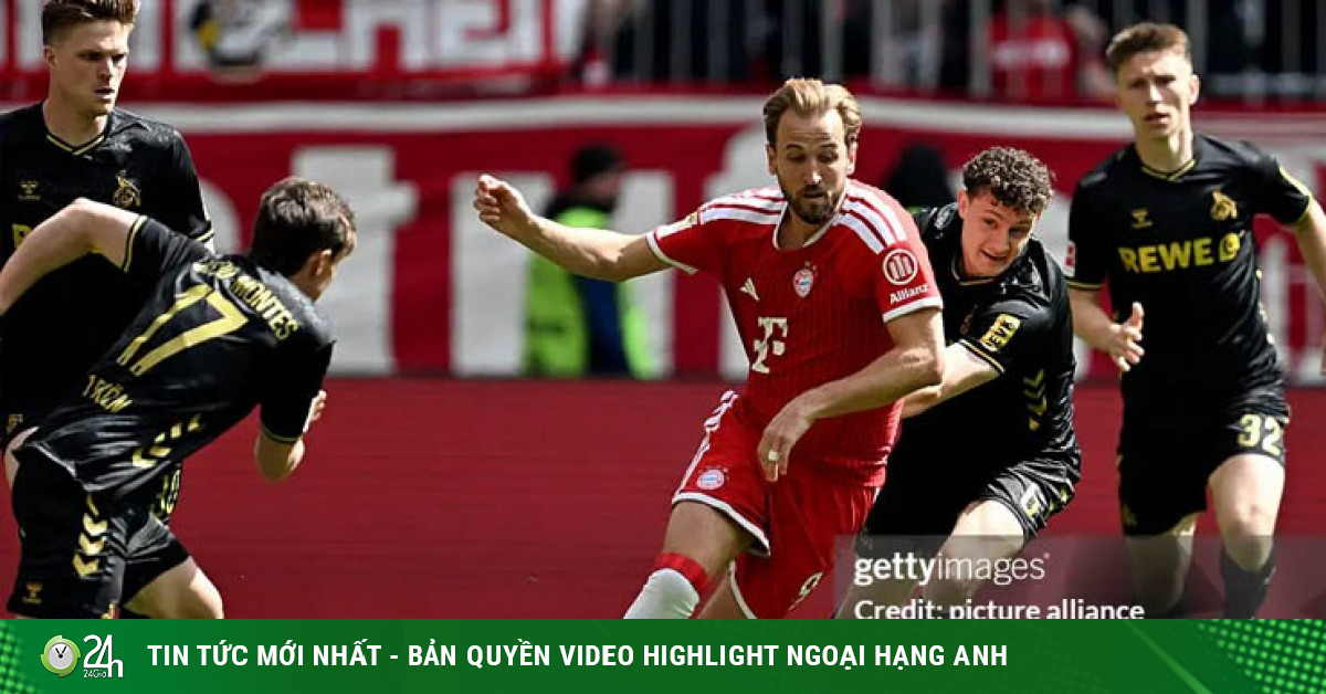 Video bóng đá Bayern Munich - Cologne: Đỉnh cao Harry Kane lập hat-trick (Bundesliga)