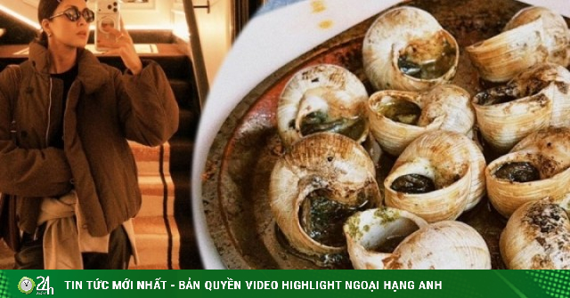 Escargot - món ốc sên đặc sản Pháp được lòng Tăng Thanh Hà