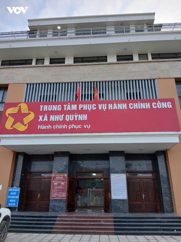 Trung tâm Phục vụ hành chính công xã Như Quỳnh (Hưng Yên)
