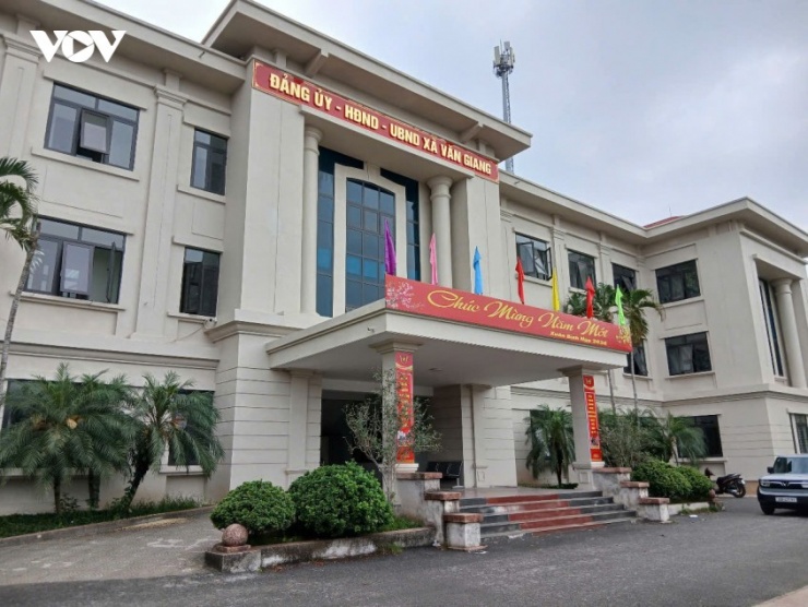 Trụ sở UBND xã Văn Giang (Hưng Yên)