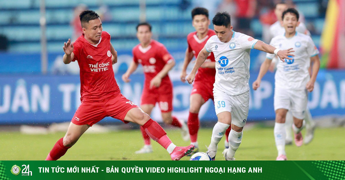 Video bóng đá Nam Định - Thể Công Viettel: 6 phút bùng nổ, siêu phẩm mãn nhãn (V-League)
