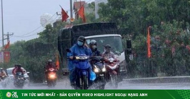Miền Bắc đón mưa dông, nhiệt giảm mạnh