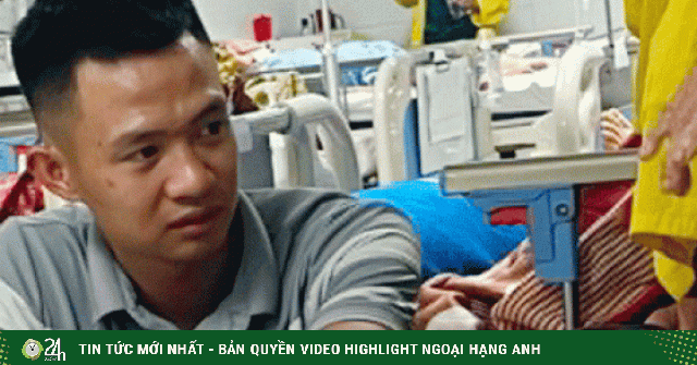 Chàng trai Nghệ An chăm bà nội U90 ở bệnh viện khiến nhiều người xúc động