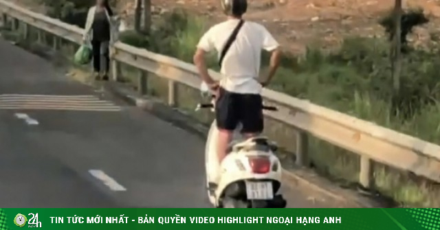 Xác minh clip thanh niên buông hai tay, đứng trên xe máy khi đổ đèo ở Đắk Lắk
