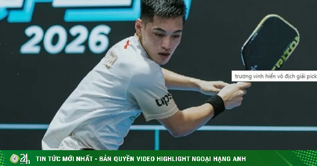 Trương Vinh Hiển vô địch giải pickleball PPA Asia Kuala Lumpur Open 2026