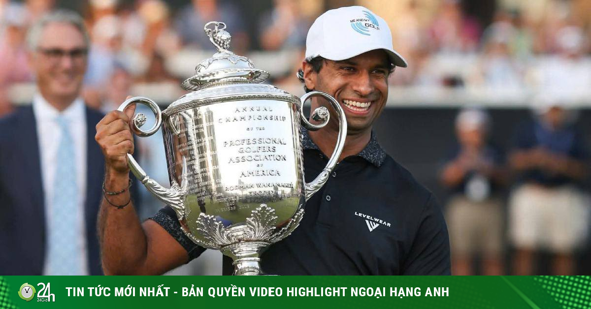 Chiến thắng để đời của Aaron Rai tại PGA Championship, tạo ra lịch sử golf Anh