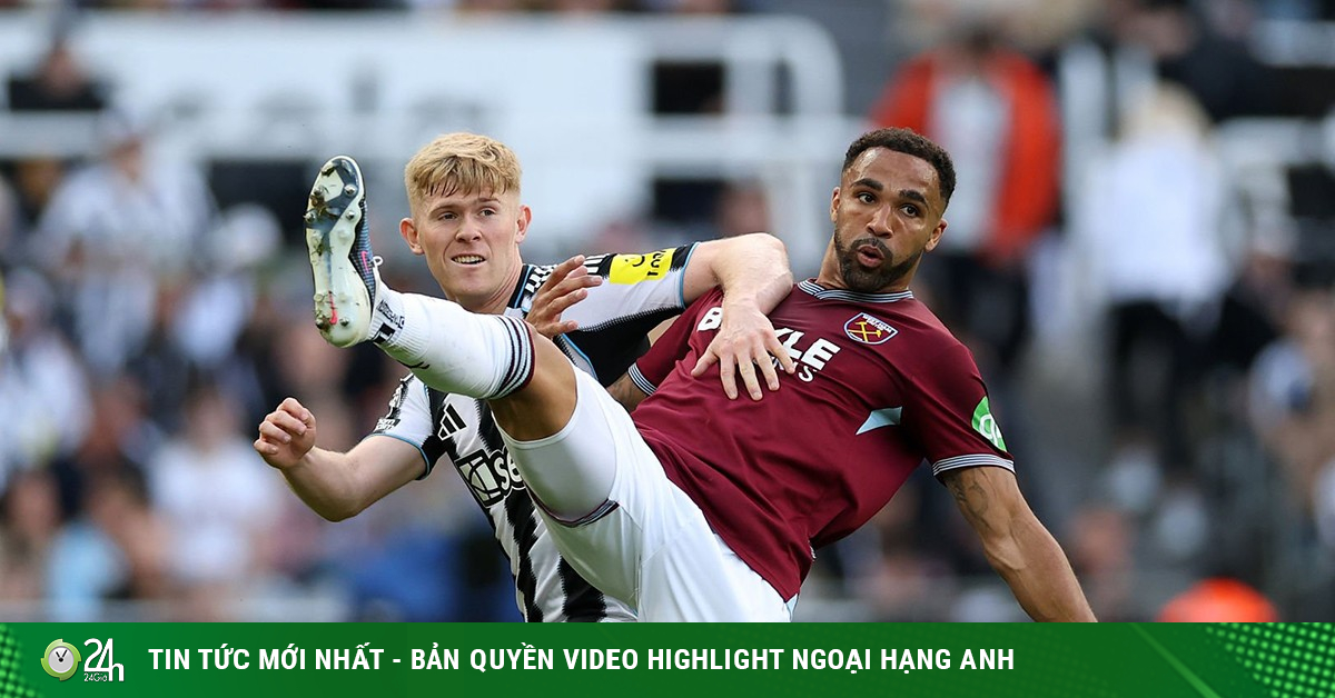 Video bóng đá Newcastle - West Ham: "Búa tạ" nguy cơ xuống hạng (Ngoại hạng Anh)