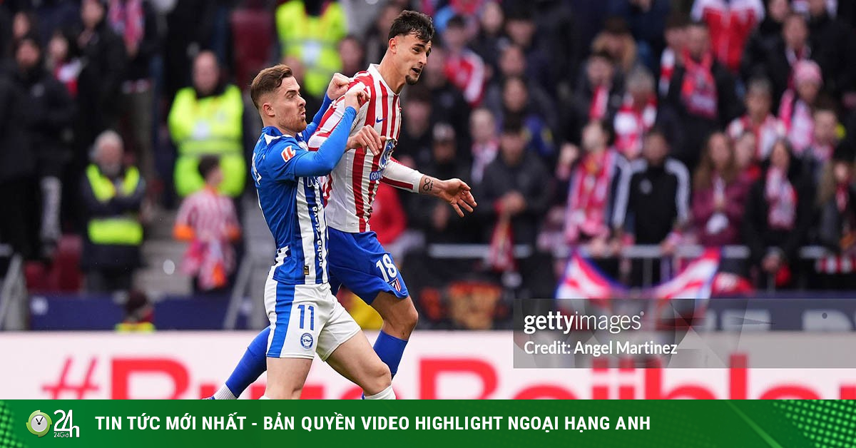 Video bóng đá Atletico Madrid - Girona: Griezmann nỗ lực (La Liga)